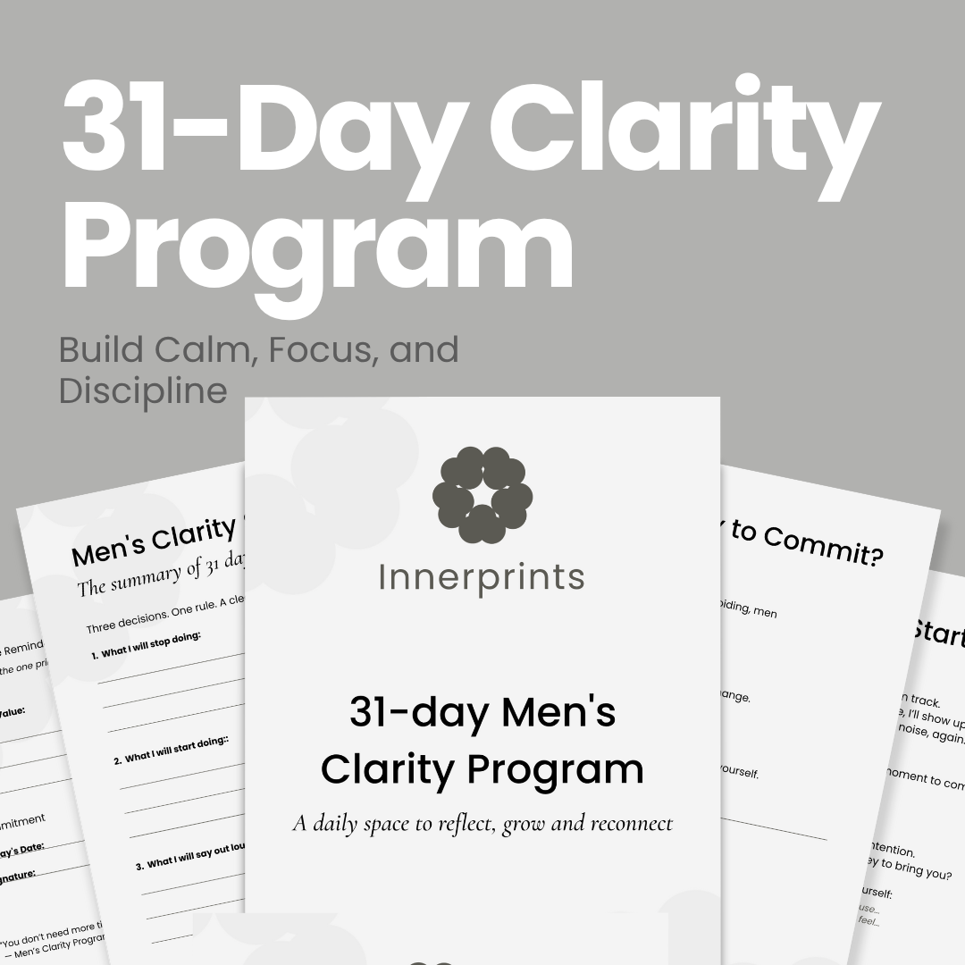 Innerprints 31-Day Men’s Clarity Program
